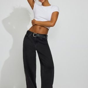 Low Rise Baggy Jeans
