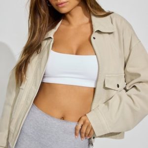 Twill Bomber Jacket