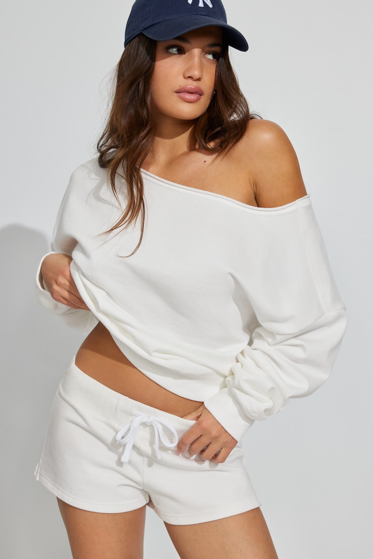 SoftTerry™ Off Shoulder Sweatshirt - Image 17