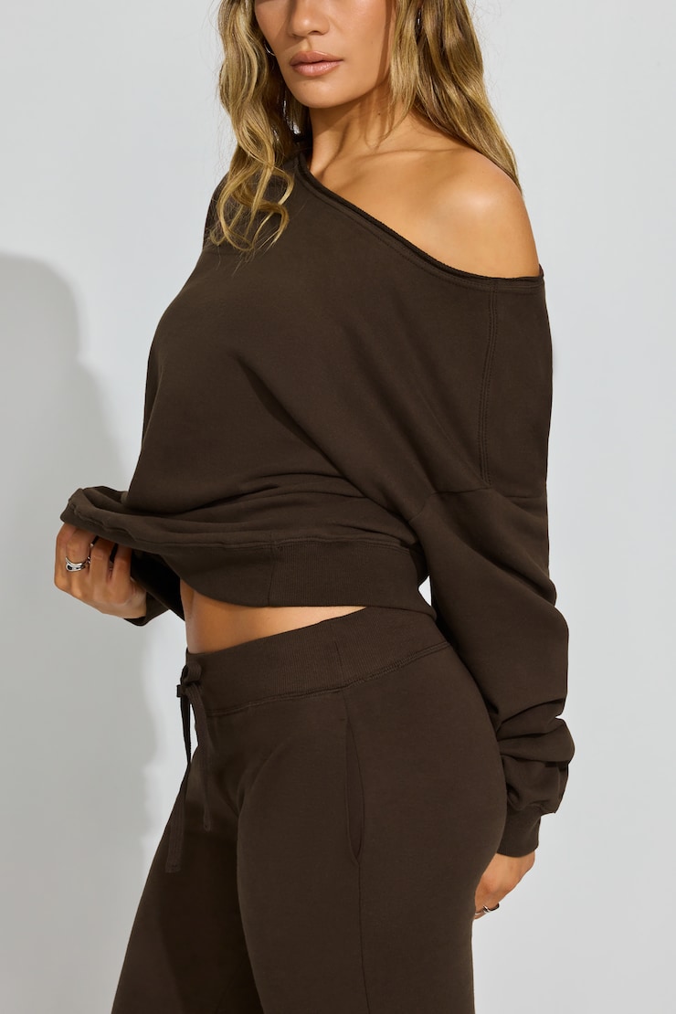 SoftTerry™ Off Shoulder Sweatshirt - Image 32