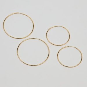 2 Pack Basic Super Skinny Hoops