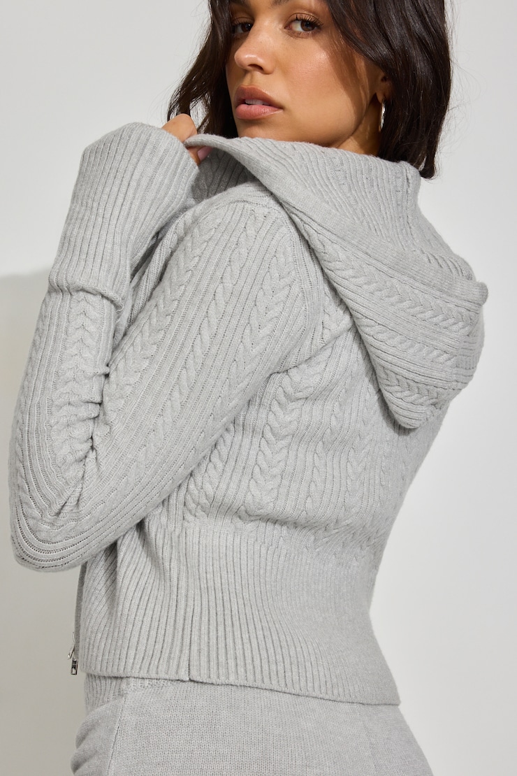 Cable Knit Zippy - Image 11