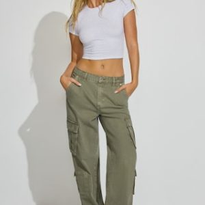 Low Rise Baggy Cargo Pants