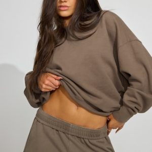 SoftTerry Bubble Crewneck Sweatshirt