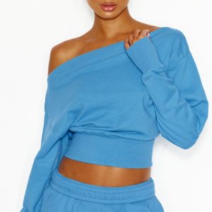 SoftTerry™ Rib Off Shoulder Sweater