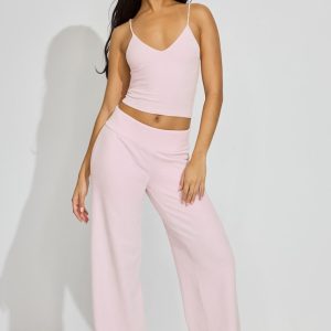 Chenille Low Rise Pants