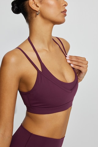 Active Layered Halter Bra - Image 2