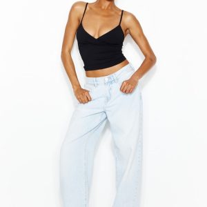 Low Rise Baggy Jeans