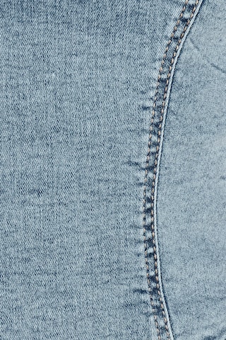 Denim Plunge Halter Top - Image 5