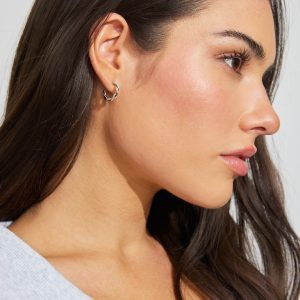 3 Pack of Twist Drop and Hoop Earrings