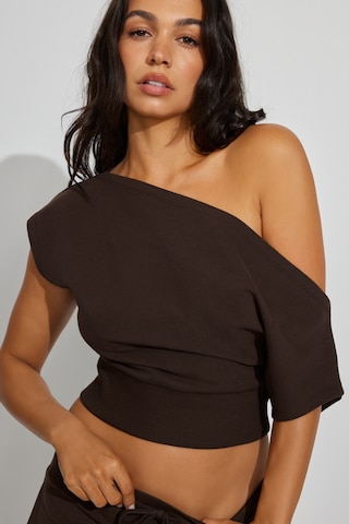 StretchTerry™ Off Shoulder Top