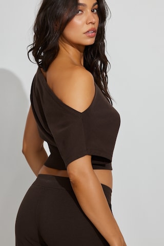 StretchTerry™ Off Shoulder Top - Image 3