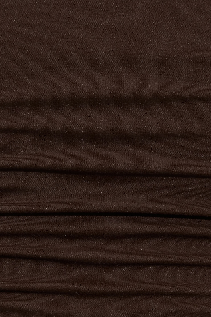 Sleek Plunge Halter Top - Image 4