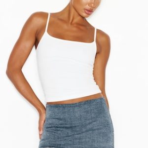 Low Rise Bodycon Denim Skort