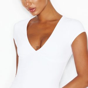 Sleek Plunge T-Shirt